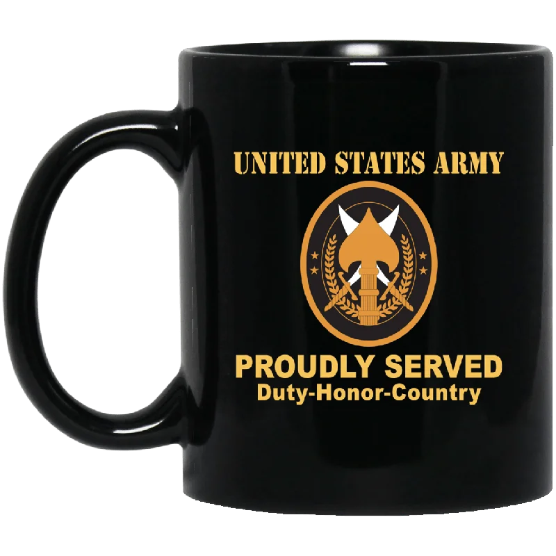 large ceramic travel mugs for tea-US ARMY SPECIAL OPERATIONS JOINT TASK FORCE OPERATION INHERENT RESOLVE CSIB- 11 oz - 15 oz Black Mug