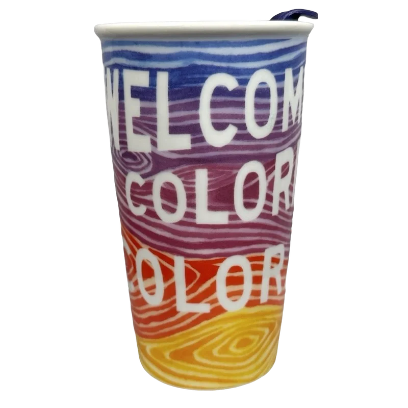 funny mugs for family gatherings-Welcome To Colorful Colorado 12oz Tumbler Starbucks