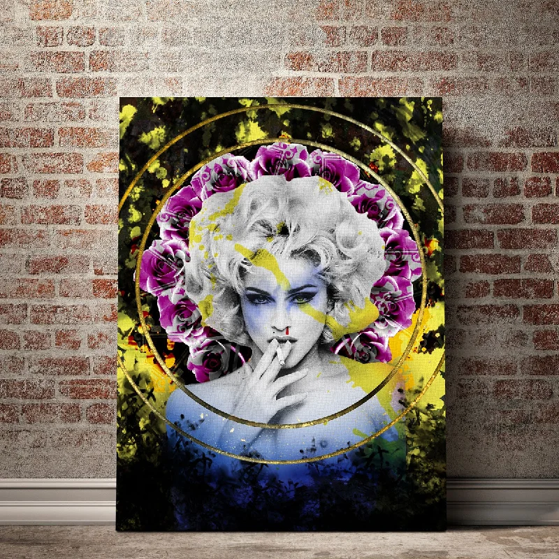 oversized nature wall art prints-Abstract Madonna