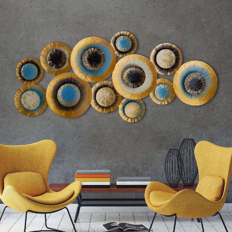 contemporary minimalist paintings-Big Abstract Metal Wall Art