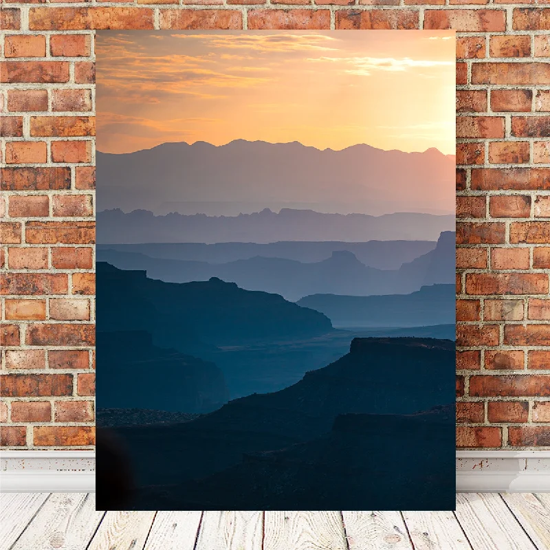 artistic abstract wall decor-Canyon Layers