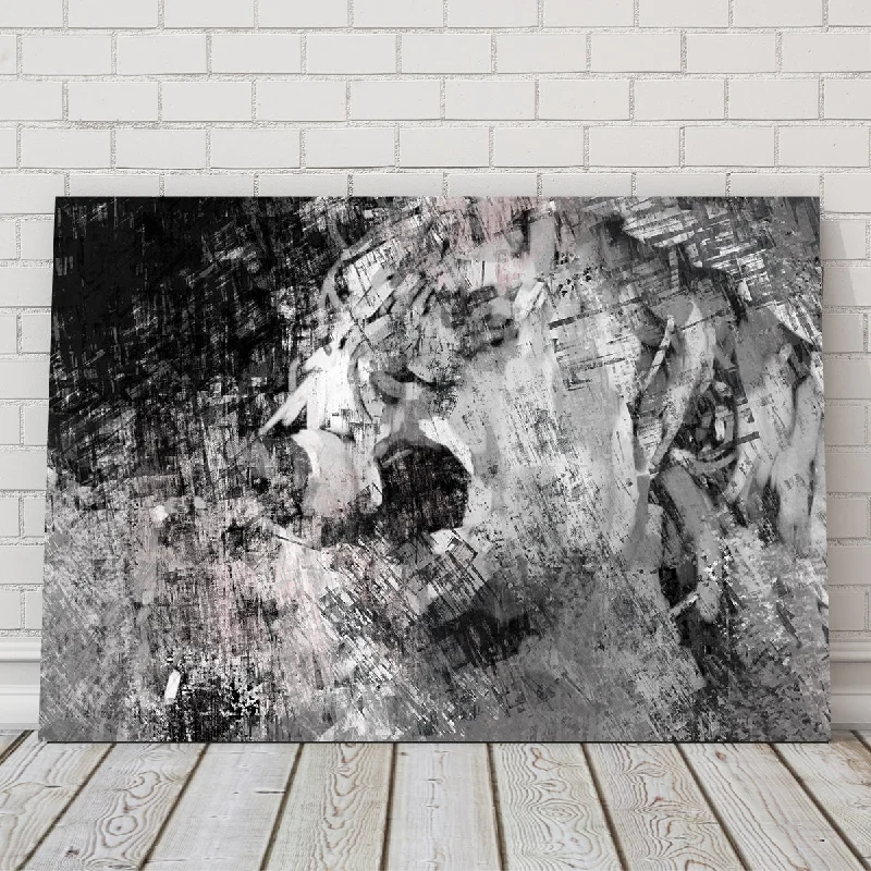 large framed abstract prints-Cobain