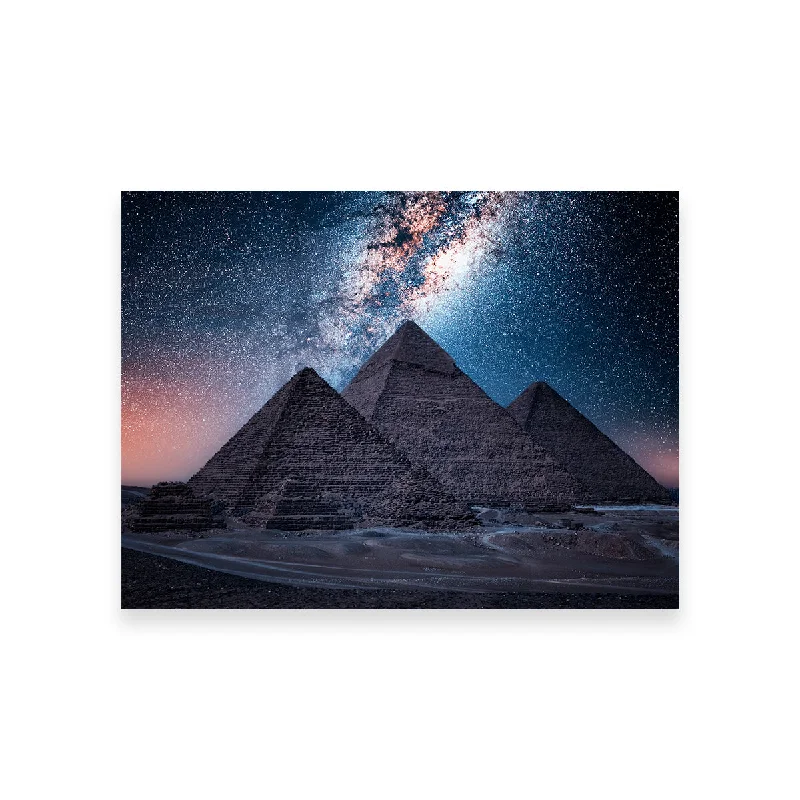 city landscape canvas art prints-Egyptian Night