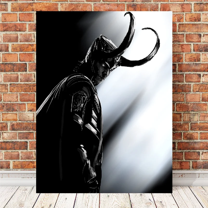 large canvas art for bedroom-God Of Mischief