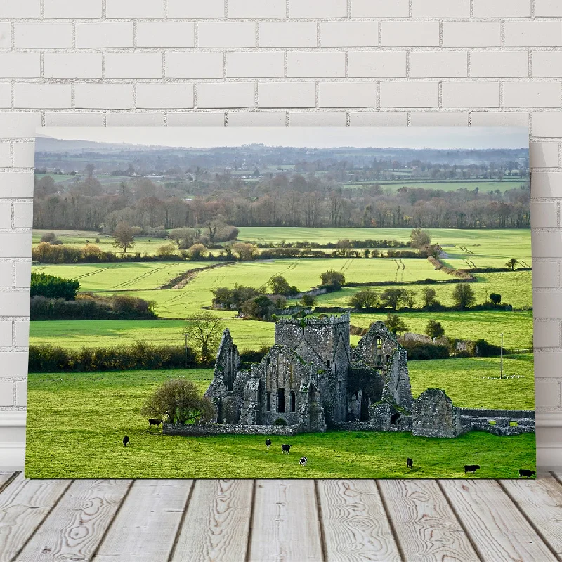 large botanical canvas art for living room-Hore Abbey, Ireland