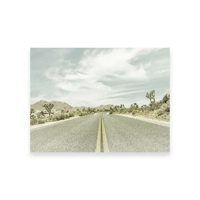 large canvas art for bedroom-Joshua Trees Park Boulevard