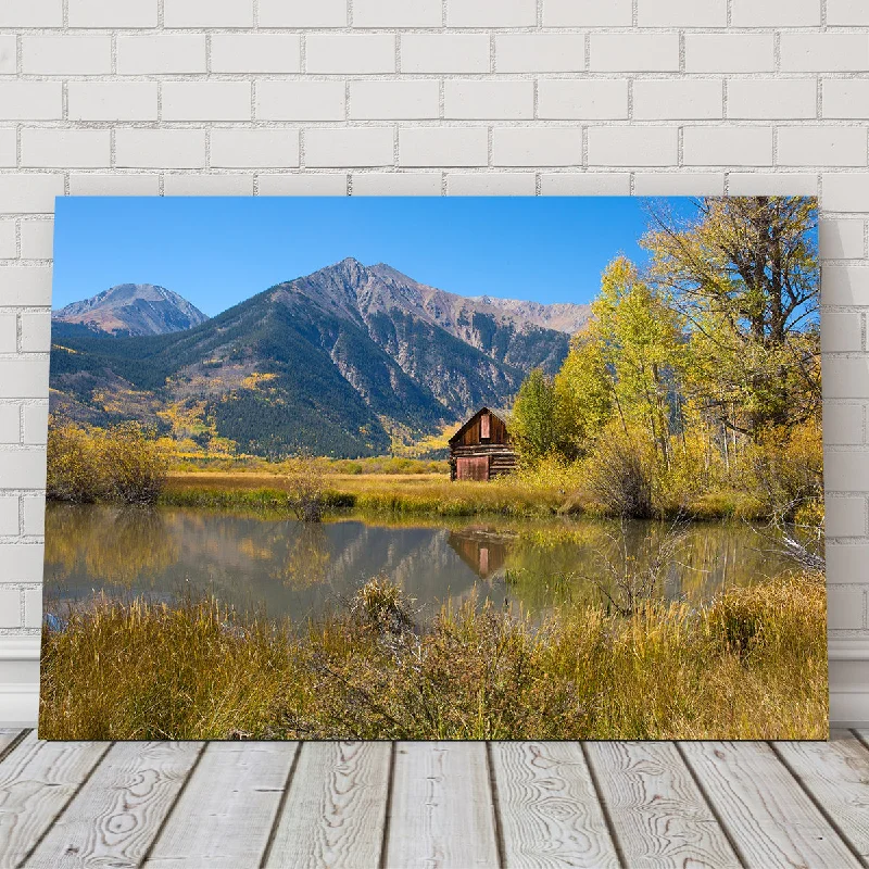 modern colorful canvas prints-La Plata Peak