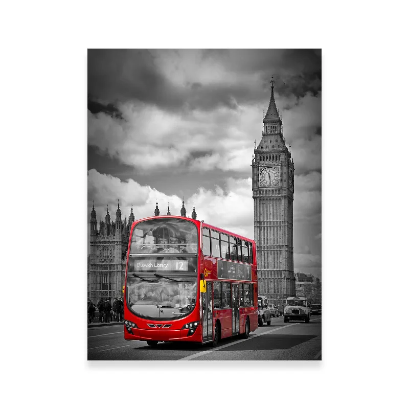 creative landscape canvas prints-London Street Scene