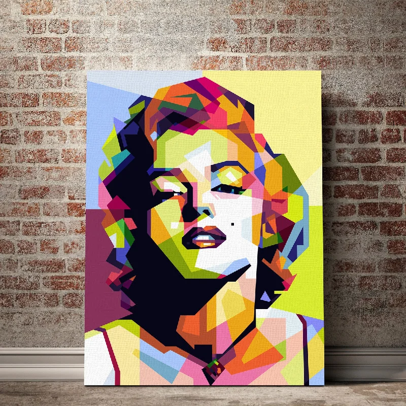 abstract coastal prints for bedroom-Marilyn Monroe Pop Art