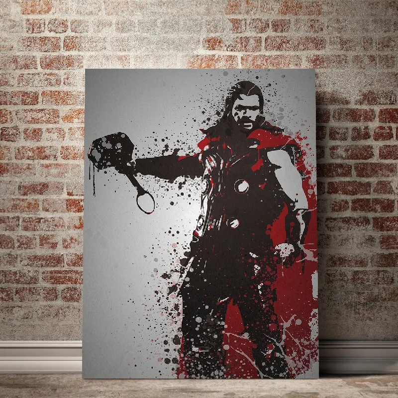 creative landscape canvas prints-God Of Thunder