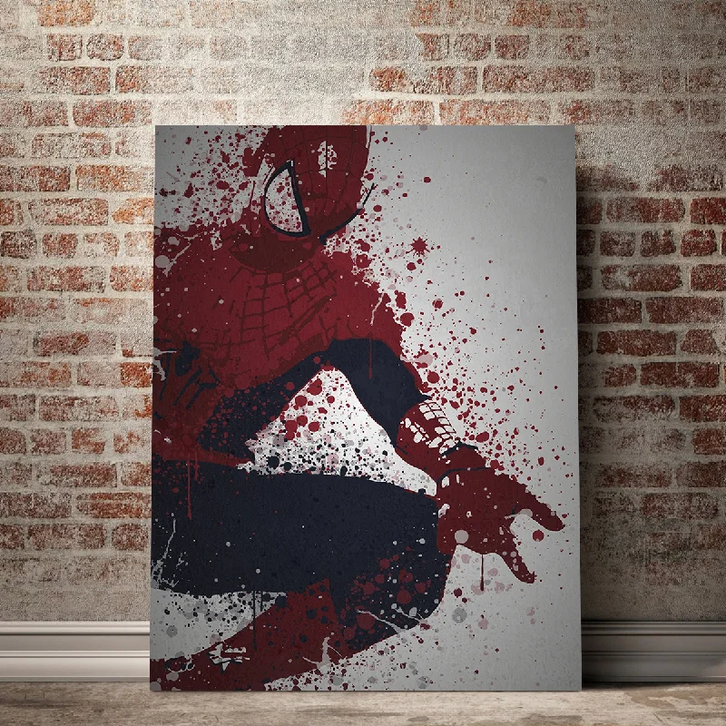 playful art for kids room-Web Slinger