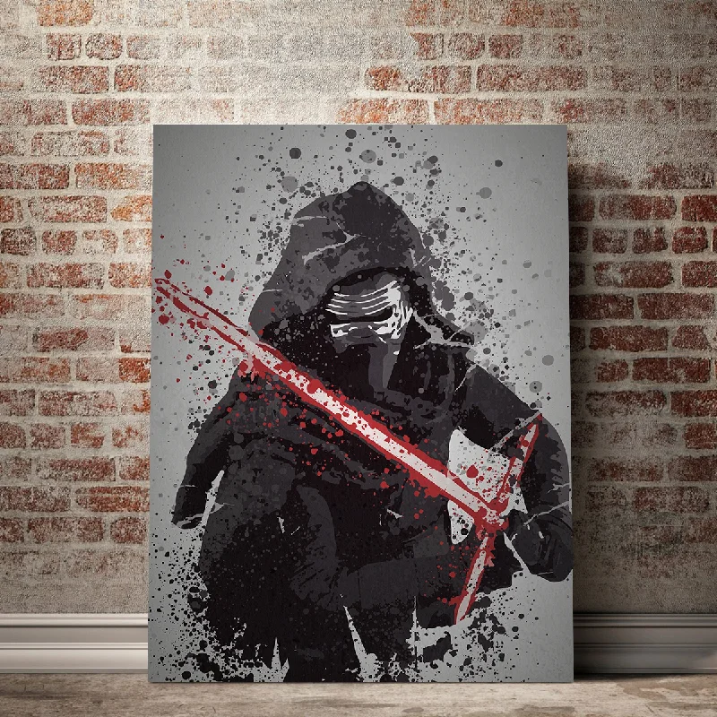 modern large canvas wall art-Destroy The Past