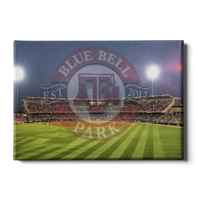 large abstract nature wall decor-Texas A&M - Blue Bell Park Established 2012