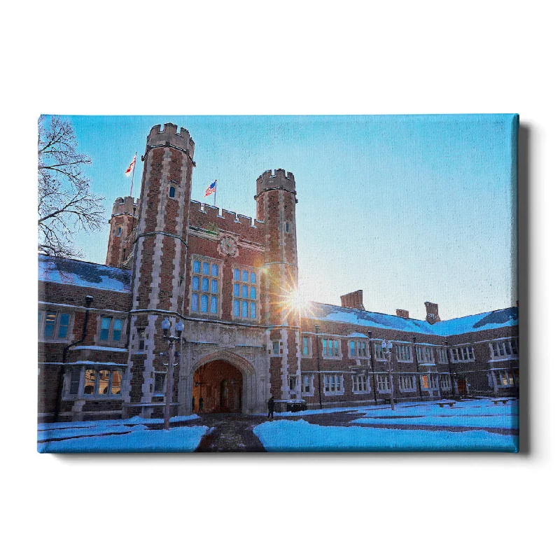 oversized cityscape prints for wall-WashU - Brookings Winter